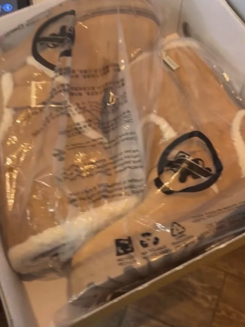 Michael Kors Tan Suede Shearling-Trim Winter Boots - Picture 10 of 10